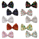 Christmas Pet Bow Ties, "Sweet Snowflakes Group"