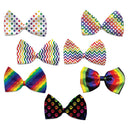 Pet, Dog and Cat Bow Ties, "Rainbow Pride Group"
