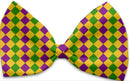 Pet, Dog and Cat Bow Ties, "Mardi Gras Group"