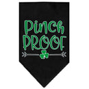 Pet and Dog Bandana Screen Printed, "Pinch Proof"