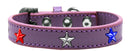 Dog, Puppy and Pet Widget Fashion Collar, "Red, White & Blue Stars"