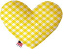 Pet and Dog Plush Heart or Bone Toy, "Plaids Group"