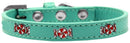 Dog, Puppy & Pet Widget Fashion Collar, "Peppermint"