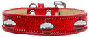 Christmas Dog, Puppy & Pet Widget Ice Cream Collar, "Red Cupcake"