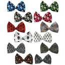 Halloween Pet, Dog and Cat Bow Ties, "Skulls Group"