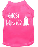 Halloween Pet Dog & Cat Shirt Screen Printed, "Ghost Hunter"