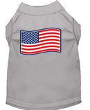 Pet Dog & Cat Shirt Screen Printed, "Paws and Stripes"