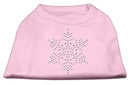 Pet Dog & Cat Shirt Rhinestone, "Snowflake"
