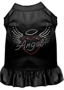 Pet Dog & Cat Dress Rhinestone, "Angel Heart"