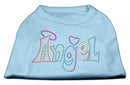 Pet Dog & Cat Shirt Rhinestone, "Technicolor Angel"