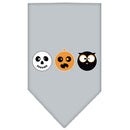 Halloween Pet and Dog Bandana Screen Printed, "The Spook Trio"