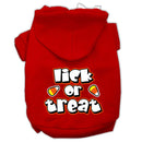 Halloween Pet, Dog & Cat Hoodie Screen Printed, "Lick or Treat"