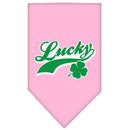 Pet and Dog Bandana Screen Printed, "Lucky Swoosh"