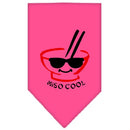 Pet and Dog Bandana Screen Printed, "Miso Cool"