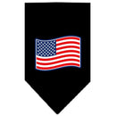 Pet and Dog Bandana Screen Printed, "Paws And Stripes"