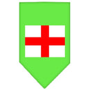 Pet and Dog Bandana Screen Printed, "St. George's Cross"