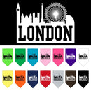 Pet and Dog Bandana Screen Printed, "London Skyline"