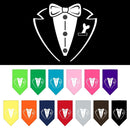 Pet and Dog Bandana Screen Printed, "Tuxedo"