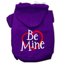 Pet Dog & Cat Hoodie Screen Printed, "Be Mine"