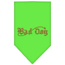 Pet and Dog Bandana Rhinestone, "Bad Dog"
