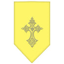 Pet and Dog Bandana, Rhinestone, "Cross"