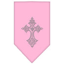 Pet and Dog Bandana, Rhinestone, "Cross"