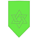 Pet and Dog Bandana Rhinestone, "Star Of David"