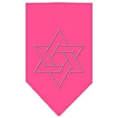 Pet and Dog Bandana Rhinestone, "Star Of David"