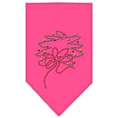 Christmas Pet and Dog Bandana Rhinestone, "Wreath"