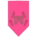 Christmas Pet and Dog Bandana Rhinestone, "Candy Cane Crossbones"