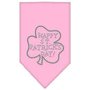 Pet and Dog Bandana Rhinestone, "Happy St. Patrick's Day"