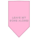 Pet and Dog Bandana Rhinestone, "Leave My Bone Alone"