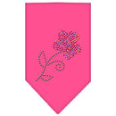 Pet and Dog Bandana Rhinestone, "Multi Flower"
