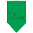 Pet and Dog Bandana Rhinestone, "Prince"