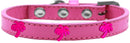 Dog, Puppy & Pet Widget Fashion Collar, "Pink Palm Tree"