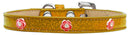Dog, Puppy & Pet Widget Ice Cream Collar, "Red Roses"