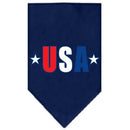 Pet and Dog Bandana Screen Printed, "USA Star"