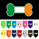 Pet and Dog Bandana Screen Printed, "Bone Shaped Flag Ireland"