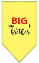 Pet and Dog Bandana Screen Printed, "Big Brother"