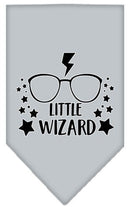 Pet and Dog Bandana Screen Printed, "Little Wizard"