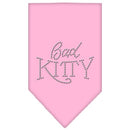 Pet and Dog Bandana Rhinestone, "Bad Kitty"