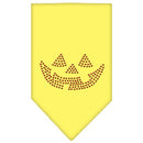 Halloween Pet and Dog Bandana Rhinestone, "Jack O Lantern"