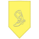 Pet and Dog Bandana Rhinestone, "Boot"