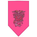 Pet and Dog Bandana Rhinestone, "Eagle Rose"