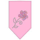 Pet and Dog Bandana Rhinestone, "Multi Flower"