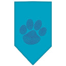 Pet and Dog Bandana Rhinestone, "Paw Purple"