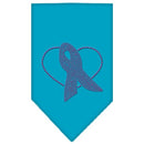 Pet and Dog Bandana Rhinestone, "Pink Ribbon"