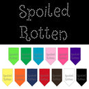Pet and Dog Bandana Rhinestone, "Spoiled Rotten"