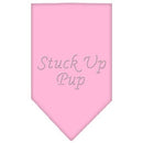 Pet and Dog Bandana Rhinestone, "Stuck Up Pup"