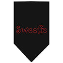 Pet and Dog Bandana Rhinestone, "Sweetie"